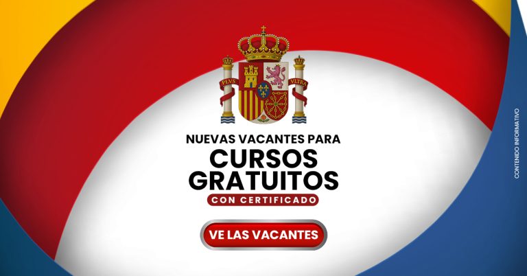 Cursos gratuitos del Gobierno de España: Formación profesional con certificado